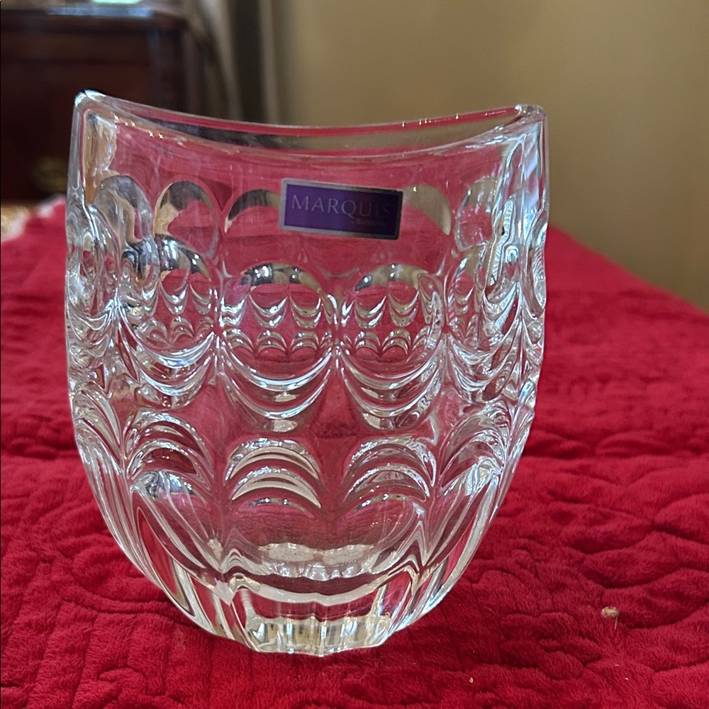 Waterford Marquise Elegant Clear Glass Vase